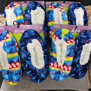 Lilo and stitch slipper socks 4 sets which is 8 pairs